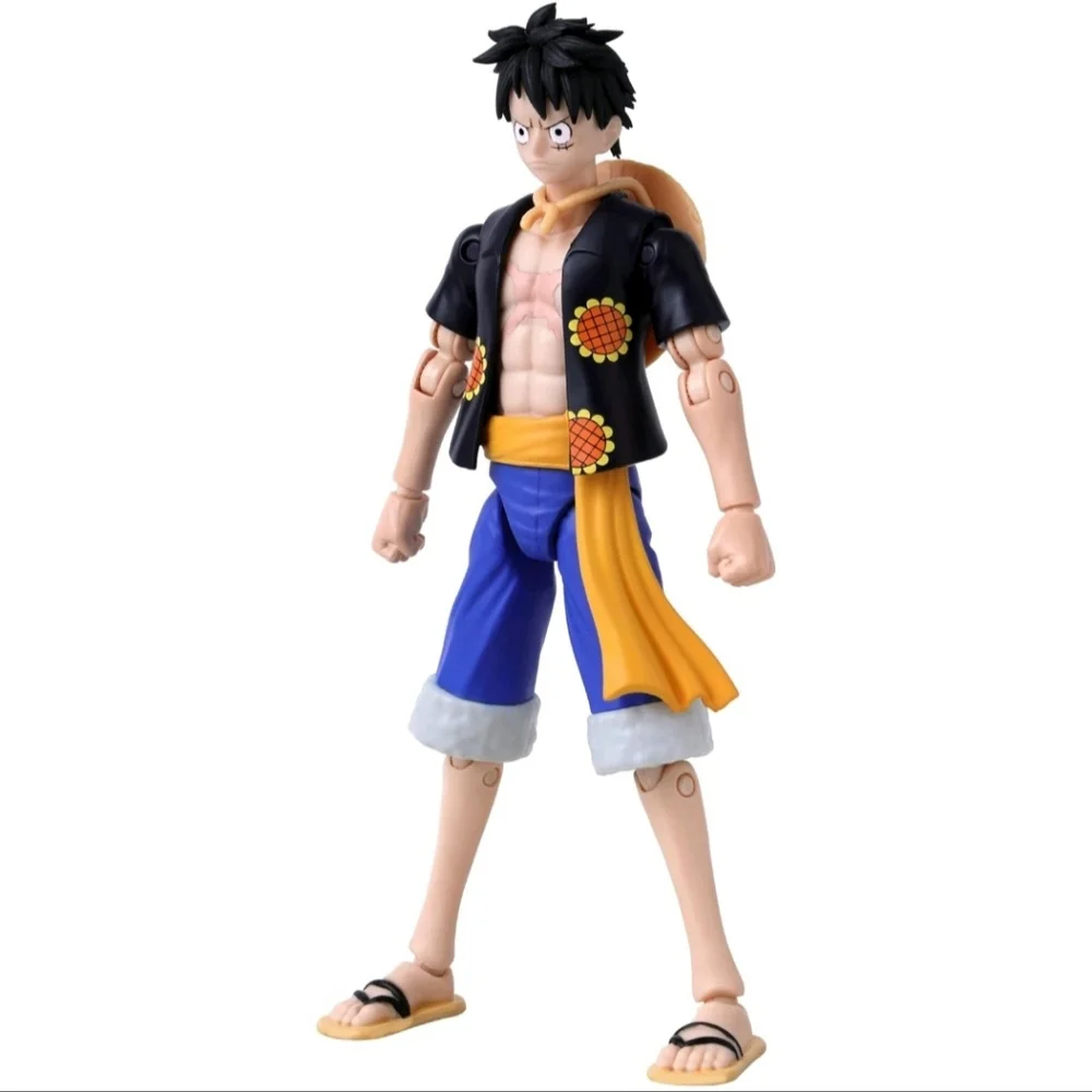 Genuine One Piece Monkey D. Luffy Dressrosa Action Figure‎ Collectible Toy